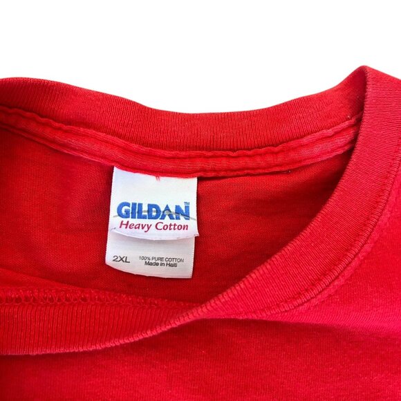 Vintage Everything Tastes Better With Ketchup Y2K Gildan Tee 2X - Picture 3 of 6